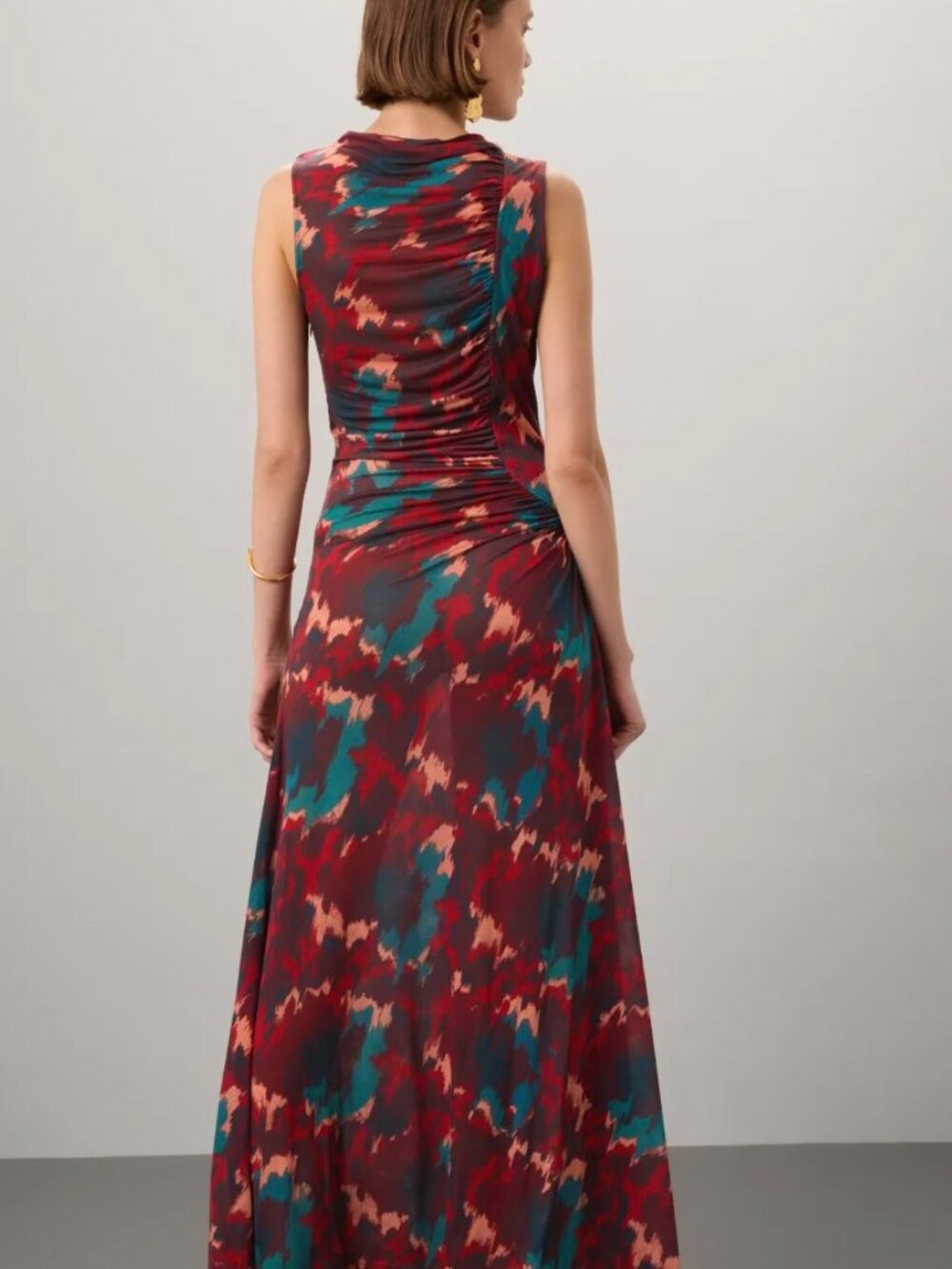 Ulla Johnson Livia Floral Tissue Jersey Dress M - Picture 2 of 5